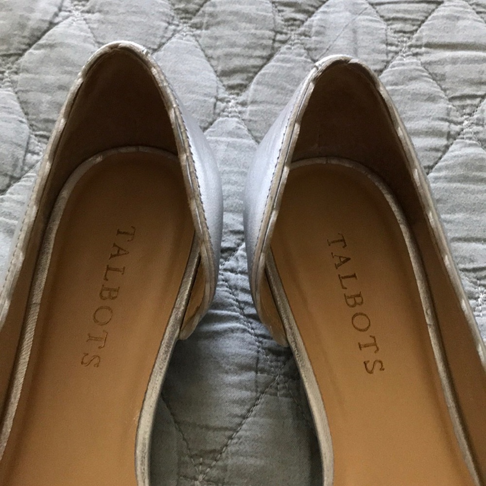 Talbots silver flats - Picture 5 of 6